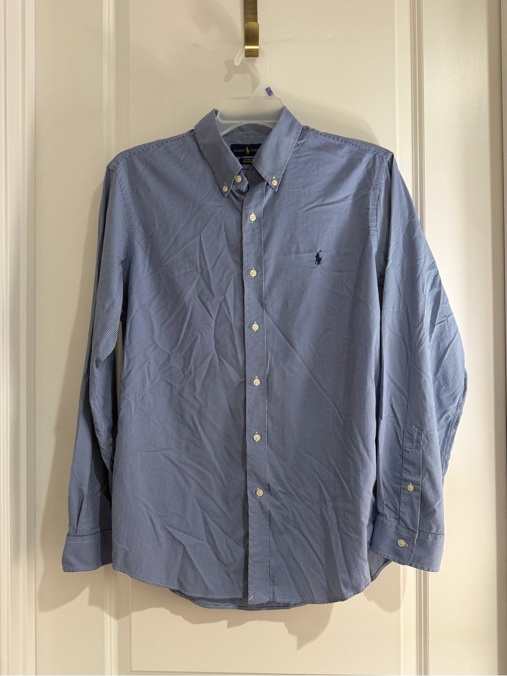 Ralph Lauren Light Blue Button-Down Oxford Shirt